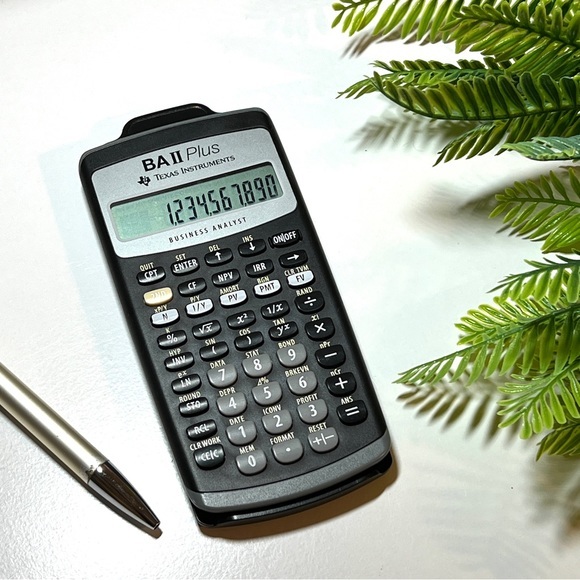 Texas Instruments TI Advanced Financial Calculator (BA II Plus) - Picture 5 of 9